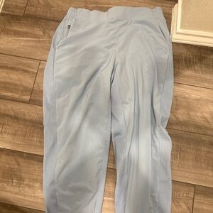 Athleta light blue joggers